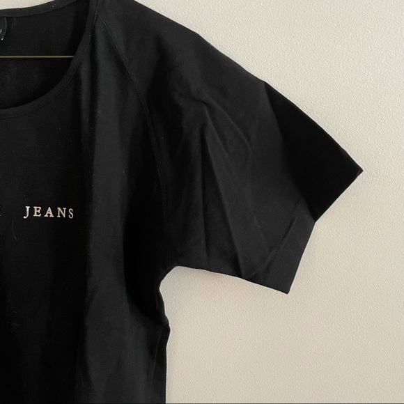 Short sleeved Trussardi Jeans stretchy Black tee - Picture 6 of 11